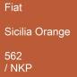 Preview: Fiat, Sicilia Orange, 562 / NKP.